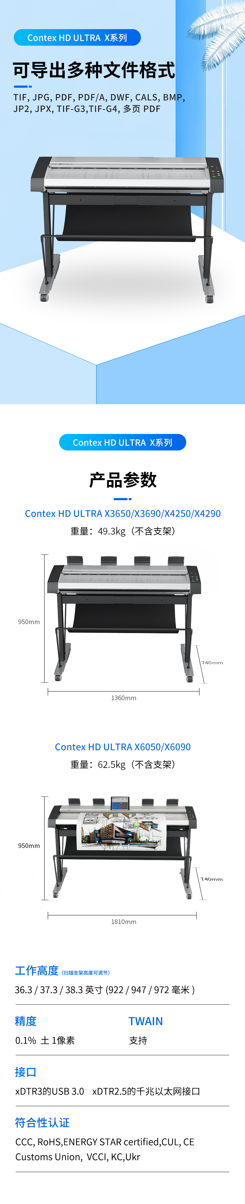 Contex HD Ultra X 3650